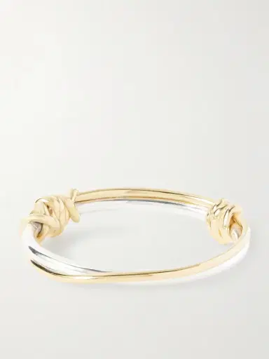 Bottega Veneta And Silver-tone Bracelet | Thumbnail 3 Bottega Veneta And Silver-tone Bracelet | Thumbnail 3