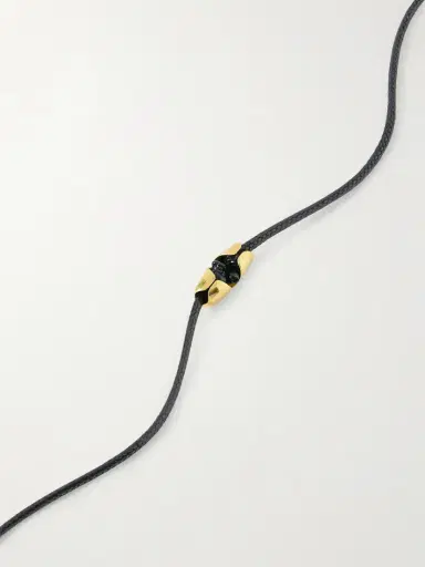 YSSO Medusa Gold-plated And Cord Necklace | Thumbnail 3 YSSO Medusa Gold-plated And Cord Necklace | Thumbnail 3