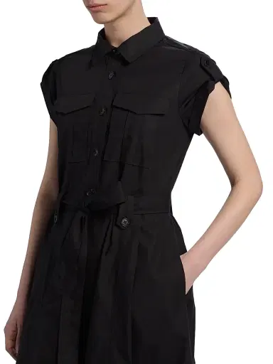 DEREK LAM 10 CROSBY Women's Kayla Belted Cotton Midi-Dress | Thumbnail 6 DEREK LAM 10 CROSBY Women's Kayla Belted Cotton Midi-Dress | Thumbnail 6