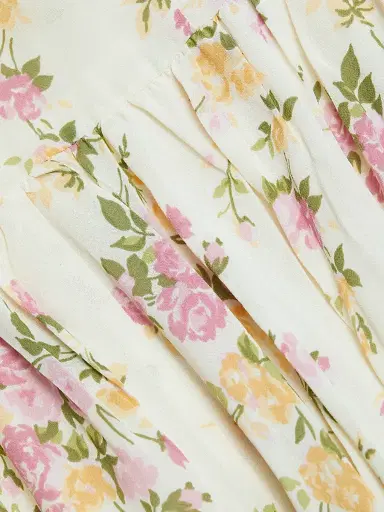 Reformation Women's Irisa Floral Flounce Maxi Dress | Thumbnail 7 Reformation Women's Irisa Floral Flounce Maxi Dress | Thumbnail 7