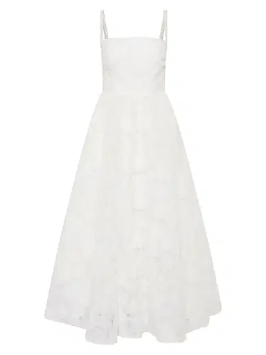 Rebecca Vallance Women's Deliah High-Waisted Midi-Dress - | Thumbnail 1 Rebecca Vallance Women's Deliah High-Waisted Midi-Dress - | Thumbnail 1