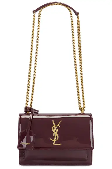 Saint Laurent Small Sunset Chain Bag | Thumbnail 1 Saint Laurent Small Sunset Chain Bag | Thumbnail 1