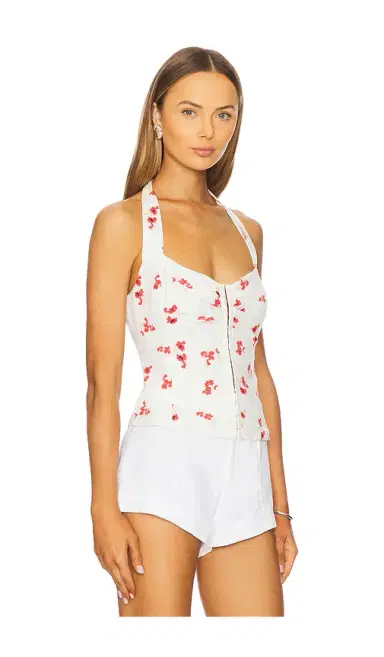 Bardot Rixton Printed Halter Top | Thumbnail 2 Bardot Rixton Printed Halter Top | Thumbnail 2