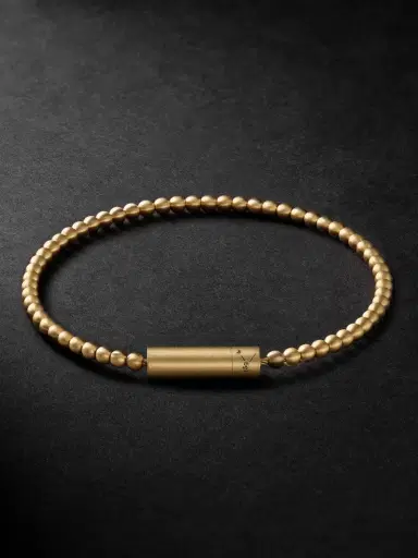LE GRAMME Le 15 18-Karat Gold Beaded Bracelet - Men | Thumbnail 1 LE GRAMME Le 15 18-Karat Gold Beaded Bracelet - Men | Thumbnail 1
