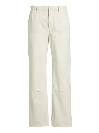Nili Lotan Men's Miller Cotton Workwear Pants - Stone - Size 38 | Thumbnail 1 Nili Lotan Men's Miller Cotton Workwear Pants - Stone - Size 38 | Thumbnail 1