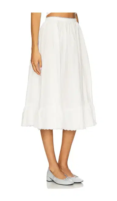 For Love & Lemons Tea Time Poplin Midi Skirt | Thumbnail 2 For Love & Lemons Tea Time Poplin Midi Skirt | Thumbnail 2