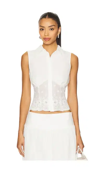 MORE TO COME Danie Button Up Top | Thumbnail 1 MORE TO COME Danie Button Up Top | Thumbnail 1