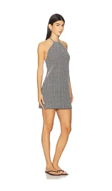 Hunza G Halter Neck Mini Dress | Thumbnail 2 Hunza G Halter Neck Mini Dress | Thumbnail 2