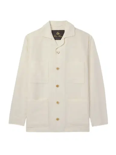 Loro Piana Joele Linen and Silk-Blend Overshirt - Men | Thumbnail 1 Loro Piana Joele Linen and Silk-Blend Overshirt - Men | Thumbnail 1