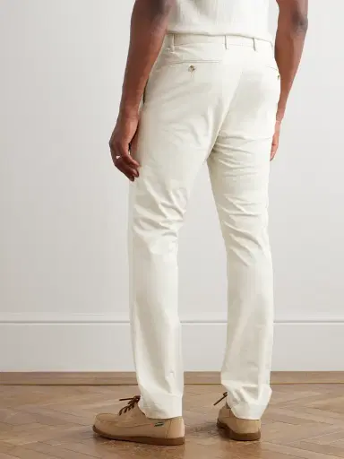 Polo Ralph Lauren Slim-Fit Stretch-Cotton Twill Trousers - Men | Thumbnail 4 Polo Ralph Lauren Slim-Fit Stretch-Cotton Twill Trousers - Men | Thumbnail 4
