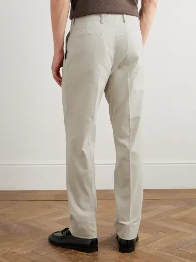 Brunello Cucinelli Straight-Leg Pleated Cotton-Corduroy Suit Trousers - Men | Thumbnail 5 Brunello Cucinelli Straight-Leg Pleated Cotton-Corduroy Suit Trousers - Men | Thumbnail 5