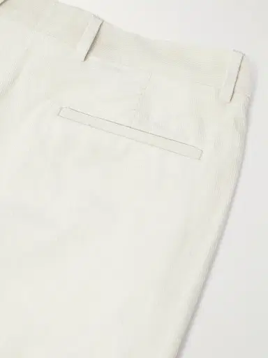 Brunello Cucinelli Straight-Leg Pleated Cotton-Corduroy Suit Trousers - Men | Thumbnail 6 Brunello Cucinelli Straight-Leg Pleated Cotton-Corduroy Suit Trousers - Men | Thumbnail 6