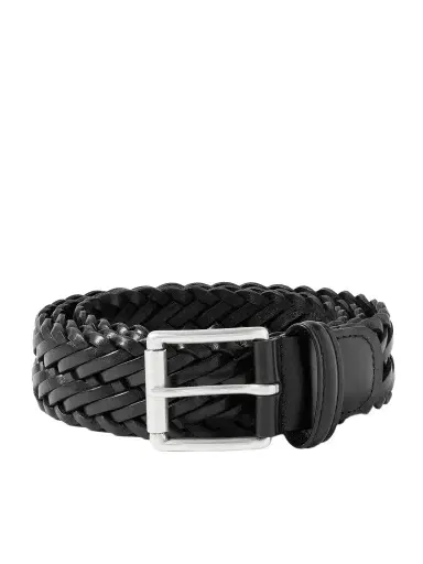 Anderson's 3.5cm Woven Leather Belt - Men | Thumbnail 1 Anderson's 3.5cm Woven Leather Belt - Men | Thumbnail 1