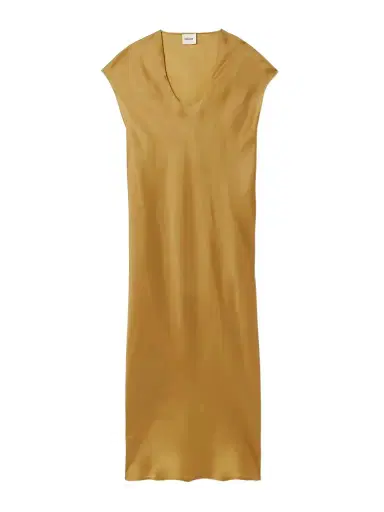Khaite Darby Silk-organza Midi Dress | Thumbnail 1 Khaite Darby Silk-organza Midi Dress | Thumbnail 1