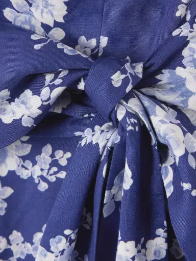 Carolina Herrera Belted Floral-print Faille Midi Dress | Thumbnail 4 Carolina Herrera Belted Floral-print Faille Midi Dress | Thumbnail 4