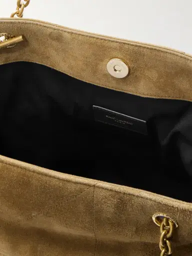 Saint Laurent Jamie Small Quilted Suede Shoulder Bag | Thumbnail 5 Saint Laurent Jamie Small Quilted Suede Shoulder Bag | Thumbnail 5