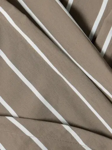 Brunello Cucinelli Striped Cotton-blend Poplin Wrap Midi Dress | Thumbnail 4 Brunello Cucinelli Striped Cotton-blend Poplin Wrap Midi Dress | Thumbnail 4
