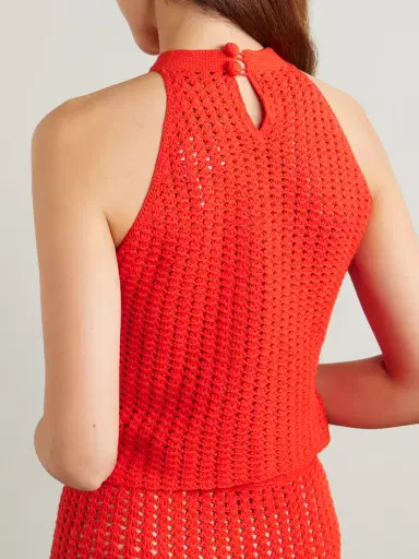 ESCVDO Reflejo Crocheted Cotton Tank | Thumbnail 3 ESCVDO Reflejo Crocheted Cotton Tank | Thumbnail 3