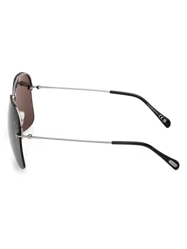 Tom Ford Men's Mackenzie 64MM Aviator Sunglasses - Shiny Smoke | Thumbnail 3 Tom Ford Men's Mackenzie 64MM Aviator Sunglasses - Shiny Smoke | Thumbnail 3