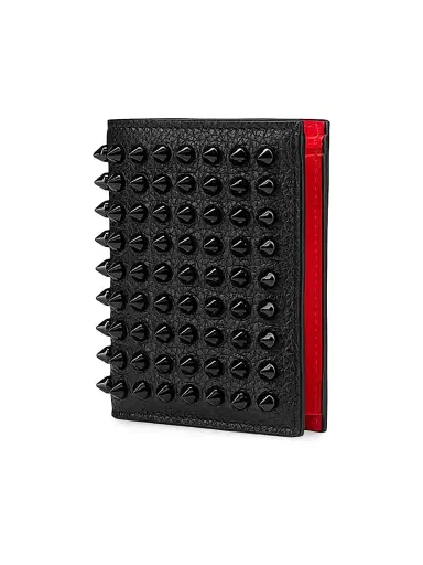 Christian Louboutin Men's Paros Wallet - Black | Thumbnail 2 Christian Louboutin Men's Paros Wallet - Black | Thumbnail 2