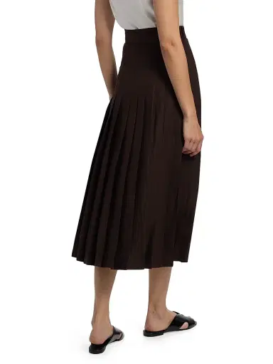 Loro Piana Women's Yasmina Tied Midi-Skirt - Carobbean | Thumbnail 5 Loro Piana Women's Yasmina Tied Midi-Skirt - Carobbean | Thumbnail 5