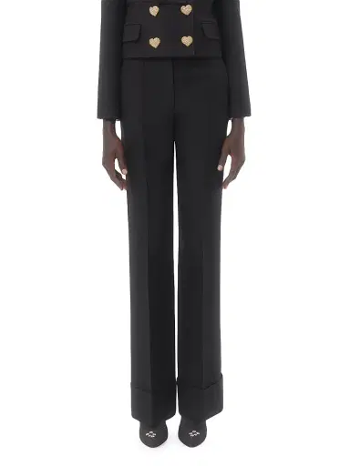 Valentino Garavani Women's Crepe Couture Pants | Thumbnail 2 Valentino Garavani Women's Crepe Couture Pants | Thumbnail 2