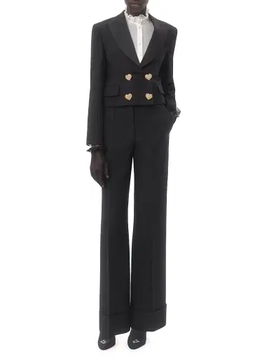 Valentino Garavani Women's Crepe Couture Pants | Thumbnail 6 Valentino Garavani Women's Crepe Couture Pants | Thumbnail 6