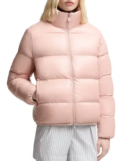 Moncler Women's Abbadia Puffer Jacket - Pink | Thumbnail 2 Moncler Women's Abbadia Puffer Jacket - Pink | Thumbnail 2
