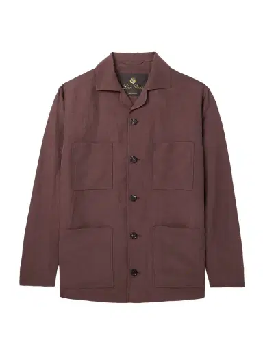 Loro Piana Joele Linen and Silk-Blend Overshirt - Men | Thumbnail 1 Loro Piana Joele Linen and Silk-Blend Overshirt - Men | Thumbnail 1