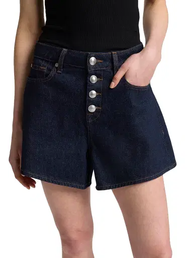 7 For All Mankind Women's Kori Denim A-Line Shorts - Smoove | Thumbnail 3 7 For All Mankind Women's Kori Denim A-Line Shorts - Smoove | Thumbnail 3