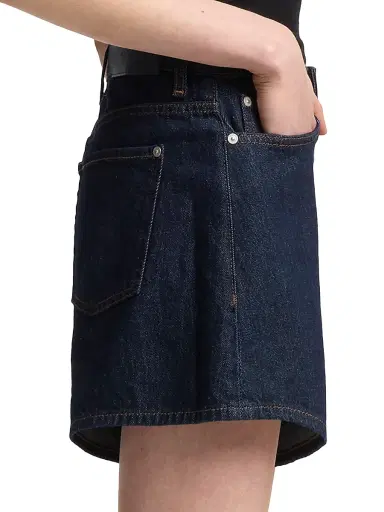 7 For All Mankind Women's Kori Denim A-Line Shorts - Smoove | Thumbnail 5 7 For All Mankind Women's Kori Denim A-Line Shorts - Smoove | Thumbnail 5