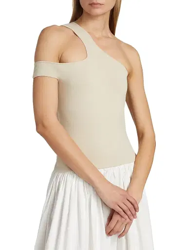 Et Ochs Women's Tori Stretch-Cotton Cut-Out Midi-Dress | Thumbnail 6 Et Ochs Women's Tori Stretch-Cotton Cut-Out Midi-Dress | Thumbnail 6