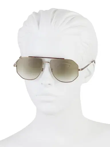 Brunello Cucinelli & Oliver Peoples Women's Moraldo 59MM Aviator Sunglasses - Gold | Thumbnail 4 Brunello Cucinelli & Oliver Peoples Women's Moraldo 59MM Aviator Sunglasses - Gold | Thumbnail 4