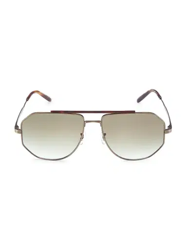Brunello Cucinelli & Oliver Peoples Women's Moraldo 59MM Aviator Sunglasses - Gold | Thumbnail 1 Brunello Cucinelli & Oliver Peoples Women's Moraldo 59MM Aviator Sunglasses - Gold | Thumbnail 1