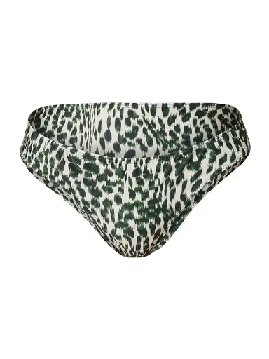 Shoshanna Women's Classic Leopard Bottom - Olive | Thumbnail 1 Shoshanna Women's Classic Leopard Bottom - Olive | Thumbnail 1