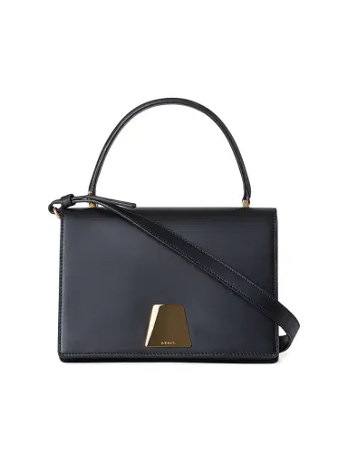 Akris Women's Small Alice Trapezoid Top Handle Bag - Black | Thumbnail 1 Akris Women's Small Alice Trapezoid Top Handle Bag - Black | Thumbnail 1