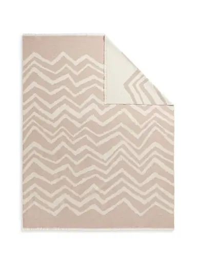 Missoni Graffiti Throw Blanket - Natural | Thumbnail 1 Missoni Graffiti Throw Blanket - Natural | Thumbnail 1