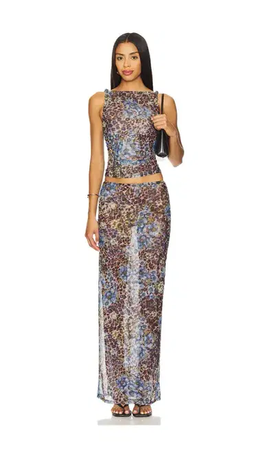 superdown Concha Maxi Skirt Set | Thumbnail 1 superdown Concha Maxi Skirt Set | Thumbnail 1