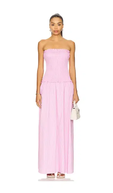 MORE TO COME Izabella Strapless Maxi Dress | Thumbnail 1 MORE TO COME Izabella Strapless Maxi Dress | Thumbnail 1