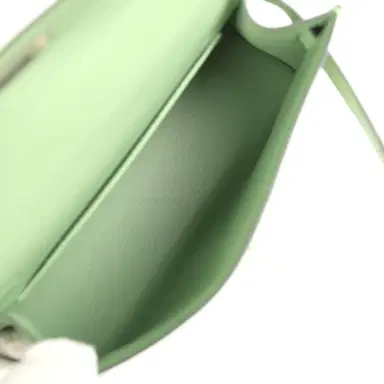 HERMÈS Hermes Kelly Sellier 20 Vert Criquet Epsom Palladium Hardware | Thumbnail 8 HERMÈS Hermes Kelly Sellier 20 Vert Criquet Epsom Palladium Hardware | Thumbnail 8