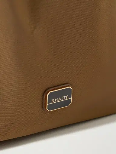 Khaite Rory Suede-trimmed Shell Bucket Bag | Thumbnail 4 Khaite Rory Suede-trimmed Shell Bucket Bag | Thumbnail 4