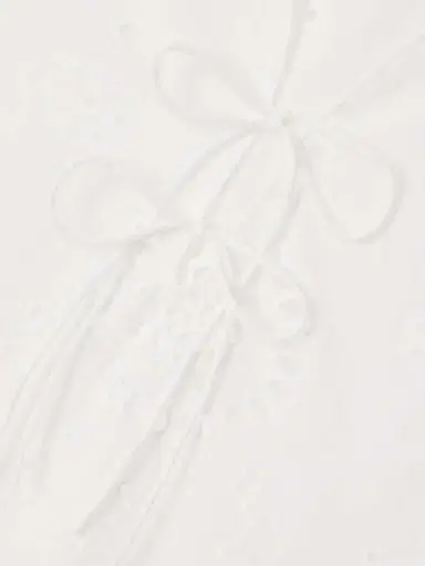 Matteau Scalloped Broderie Anglaise Cotton Mini Dress | Thumbnail 4 Matteau Scalloped Broderie Anglaise Cotton Mini Dress | Thumbnail 4