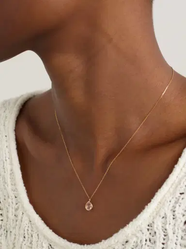 Mateo 14-karat Gold Topaz Necklace | Thumbnail 2 Mateo 14-karat Gold Topaz Necklace | Thumbnail 2