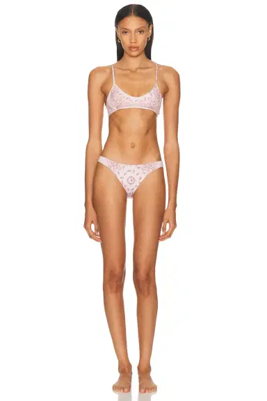 The Attico Bandana Printed Bikini Set | Thumbnail 1 The Attico Bandana Printed Bikini Set | Thumbnail 1