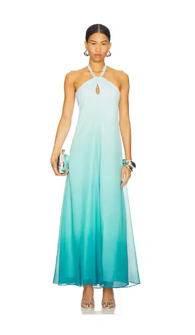 Line & Dot Aden Ombre Maxi Dress | Thumbnail 1 Line & Dot Aden Ombre Maxi Dress | Thumbnail 1