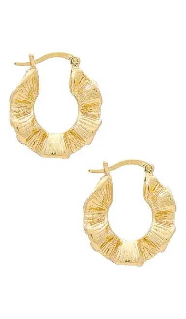 Amber Sceats x REVOLVE Wave Hoops | Thumbnail 2 Amber Sceats x REVOLVE Wave Hoops | Thumbnail 2