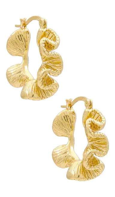 Amber Sceats x REVOLVE Wave Hoops | Thumbnail 1 Amber Sceats x REVOLVE Wave Hoops | Thumbnail 1