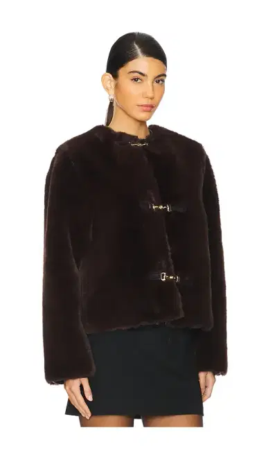 Lovers and Friends Rhoda Faux Fur Jacket | Thumbnail 2 Lovers and Friends Rhoda Faux Fur Jacket | Thumbnail 2