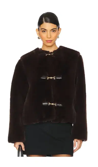 Lovers and Friends Rhoda Faux Fur Jacket | Thumbnail 1 Lovers and Friends Rhoda Faux Fur Jacket | Thumbnail 1