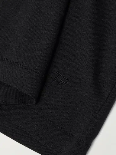Tom Ford Lyocell and Cotton-Blend Jersey T-Shirt - Men | Thumbnail 5 Tom Ford Lyocell and Cotton-Blend Jersey T-Shirt - Men | Thumbnail 5